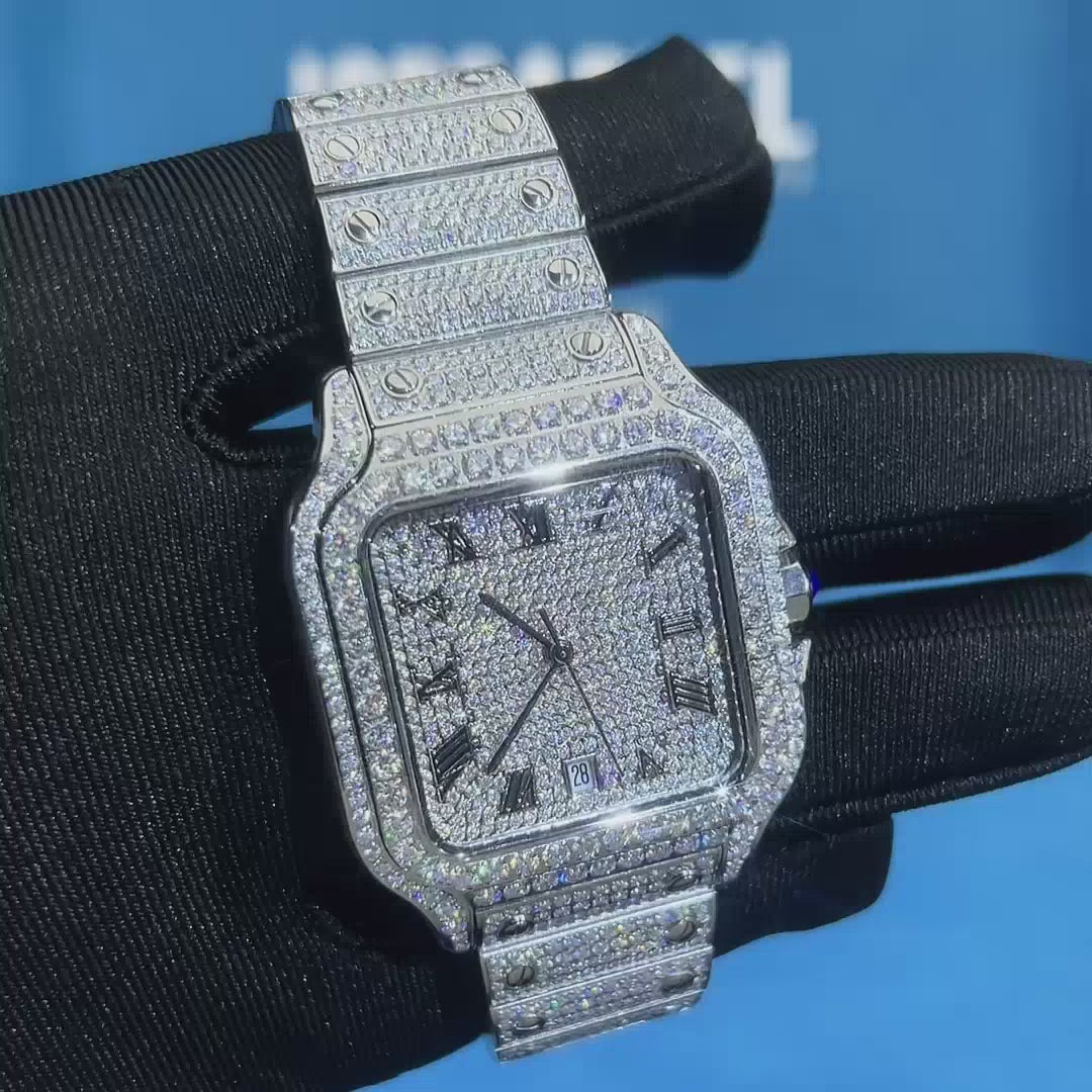 Santos Automatik Uhr 42mm