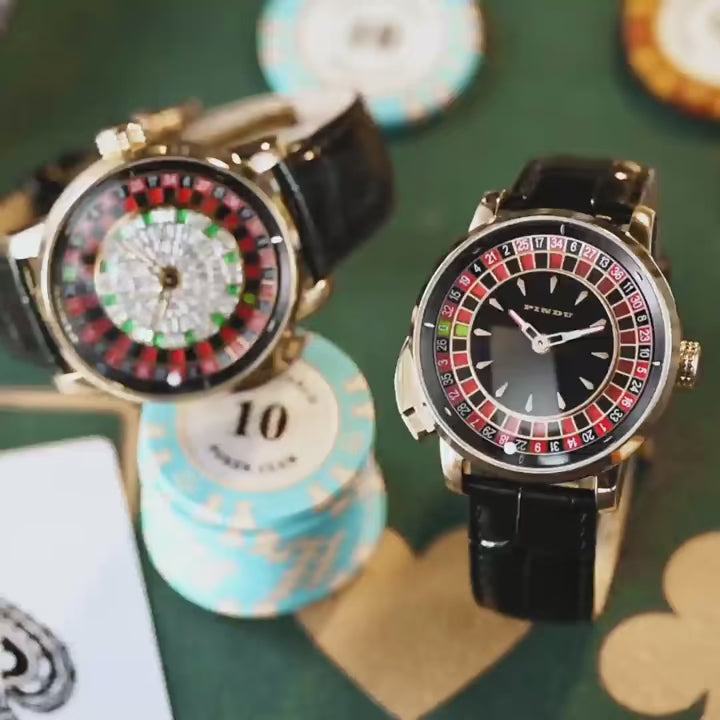 Levona&Co Roulette Uhr/46mm