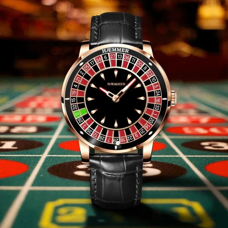 Levona&Co Roulette Uhr/46mm
