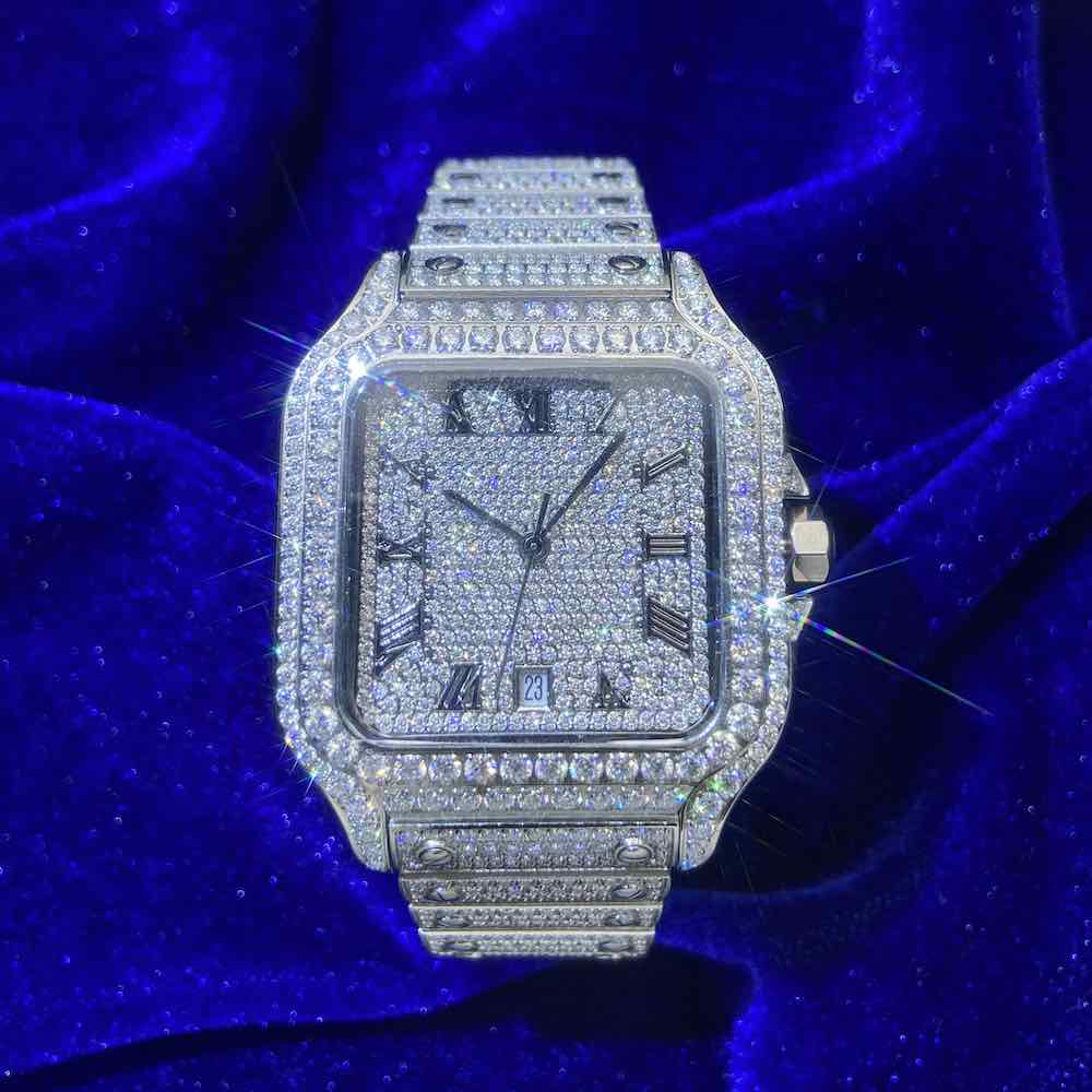 Santos Automatik Uhr 42mm